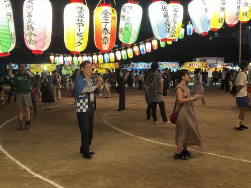 大洲自治会　納涼盆踊り大会の画像