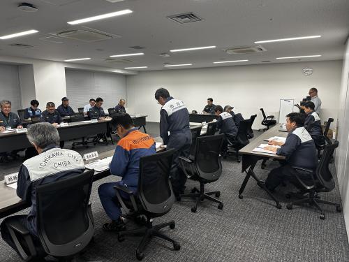 令和8年8月千葉豪雨　災害対策本部会議の画像