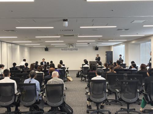 平和学習青少年派遣事業　帰市報告会の画像