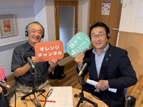 ゆめのたねラジオ放送局　オレンジチャンネル　収録の画像