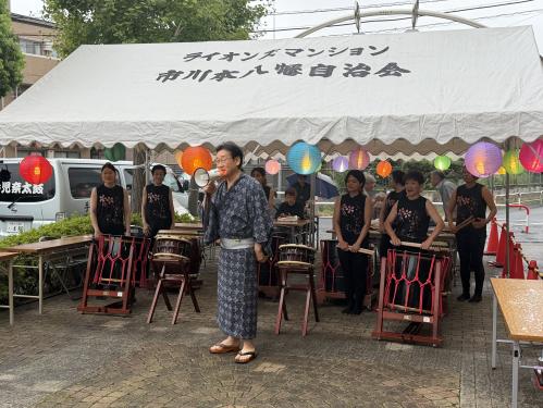 ライオンズマンション市川本八幡自治会　納涼祭りの画像