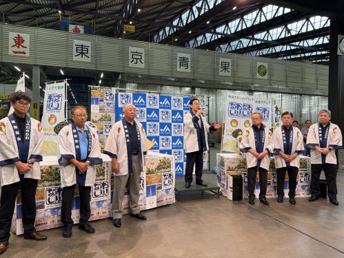 「市川のなし」トップセールス及び情報交換会の画像