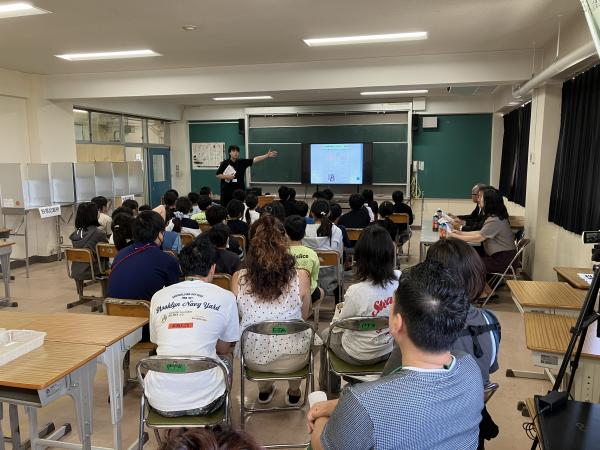 出前授業の様子