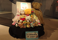 ぬいぐるみの集合写真
