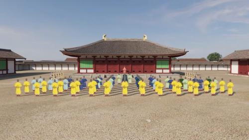下総国庁の様子(復元)