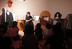 写真：こわいおはなし会の様子