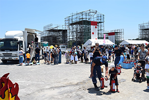 消火体験の画像