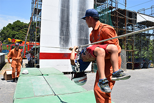 救助体験の画像