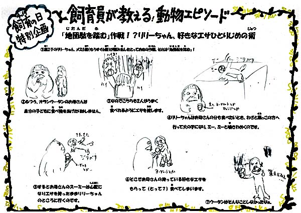 オランウータンの絵 オランウータンの絵