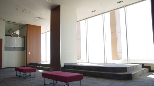 写真:展望ロビー