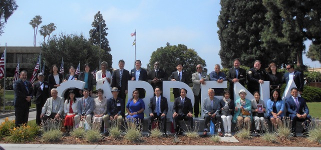 令和5年度市川市民親善訪問団と公式代表団の画像