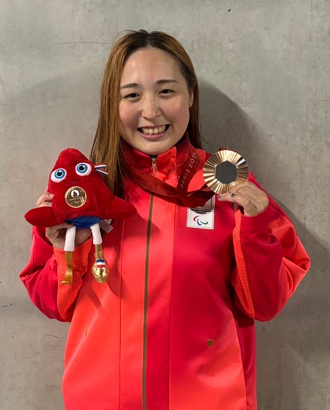 辻内彩野選手の写真