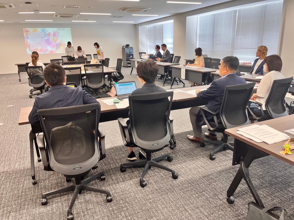 写真:第3回産官学協働プロジェクト フードリボンプロジェクト促進活動の様子その1