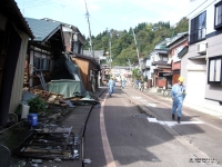 写真：災害時の様子を写した事例の写真