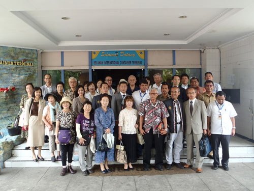 ​平成26年度市川市公式代表団と市民訪問団の画像