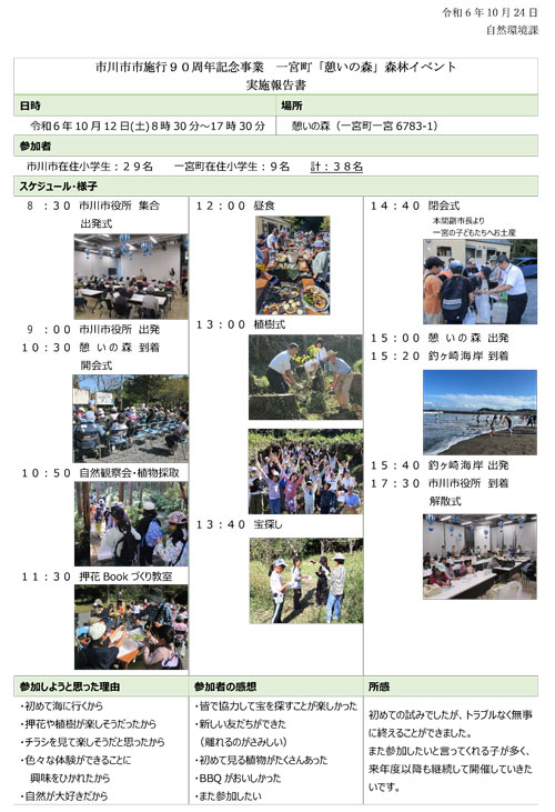 イベント実施報告書（PDF）
