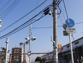 防犯カメラ設置後の画像2