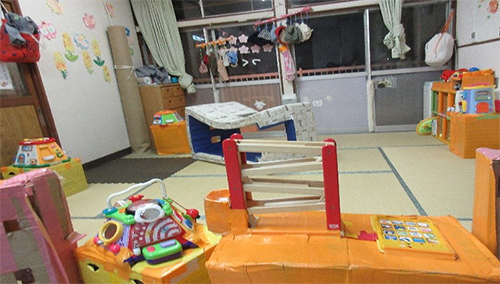 0歳児保育室の画像