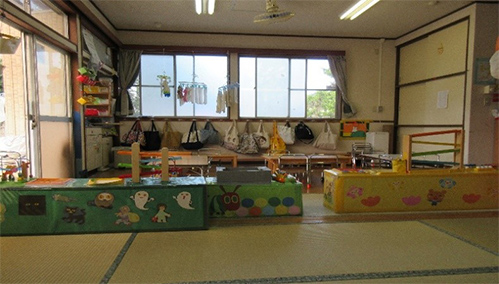 1歳児保育室の画像