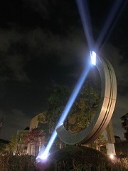 写真：ポラリス点灯