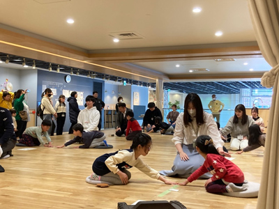 写真:1回戦目の様子