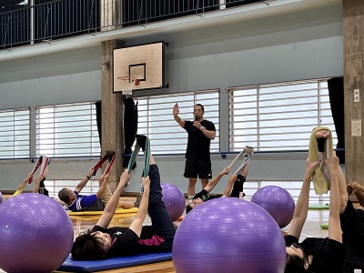 写真:実技の様子