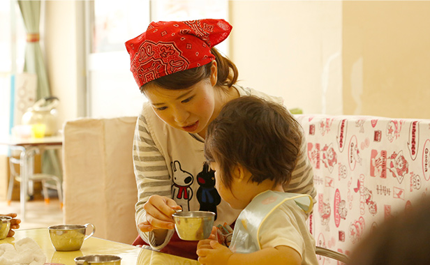 公立保育園の職員募集の画像