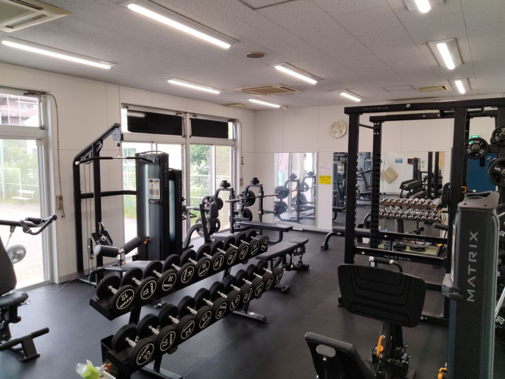 信篤トレーニング室改修後1階