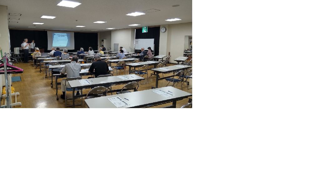 写真：説明会当日の様子