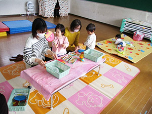 節分の制作の画像