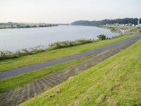 江戸川河川敷緑地の画像