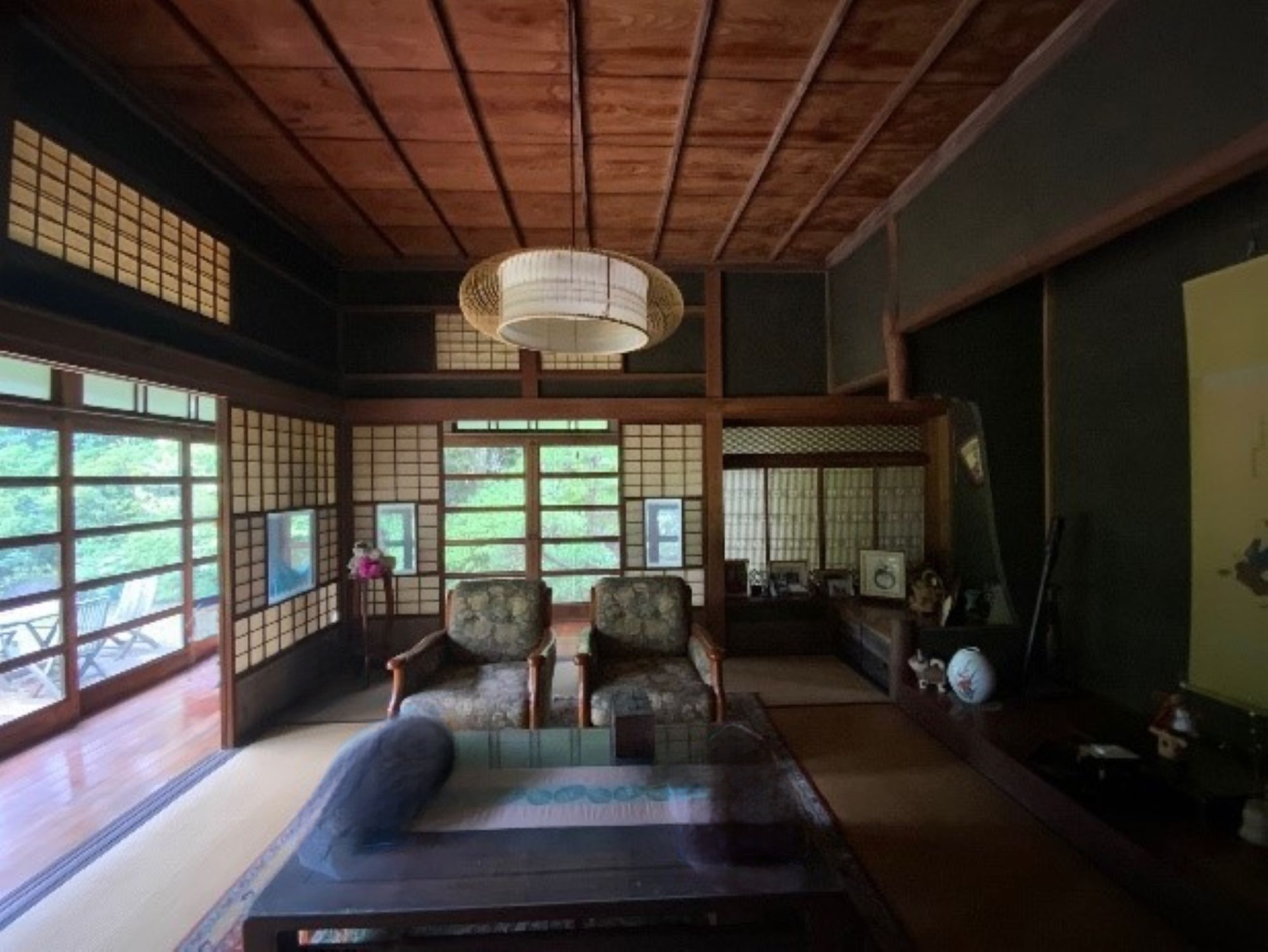 写真：勝家住宅主屋・稲荷社（4）