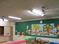 1歳児保育室の画像