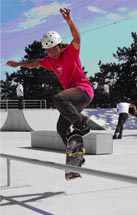 写真:スケートボード