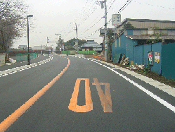 1工区（市道0240号）の施工後の写真