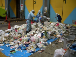 ごみ組成調査の様子2