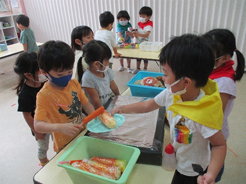 ごっこ遊びの画像