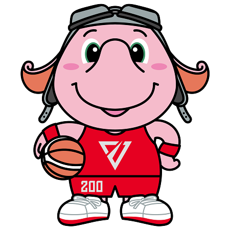 イラスト：千葉ジェッツ　公式マスコットキャラクター　ジャンボくん