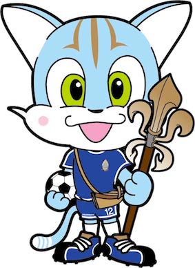 イラスト：ブリオベッカ浦安・市川　公式マスコットキャラクター　舞田べか彦