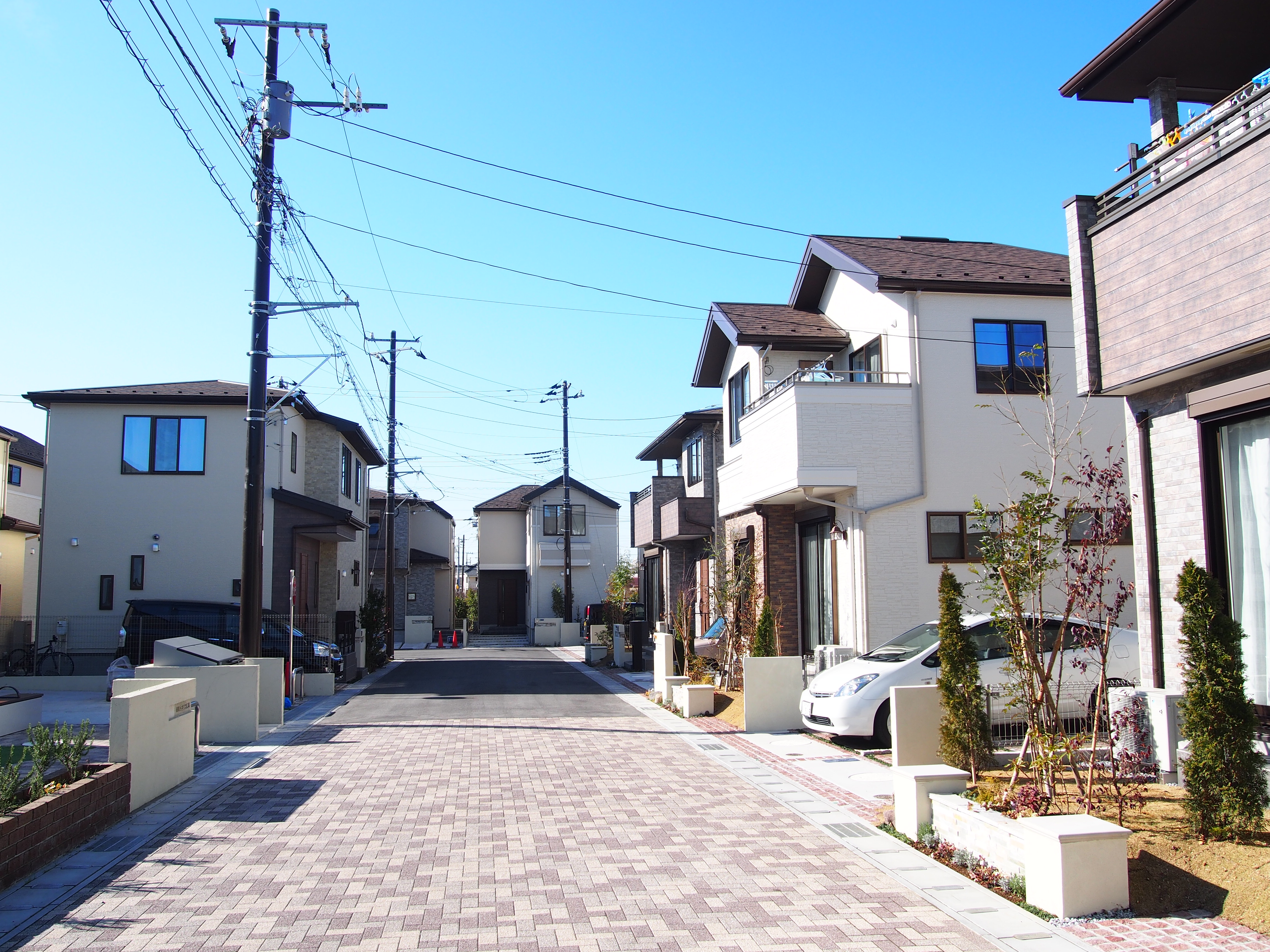 写真：リーズン市川・本八幡プライムステージ景観協定