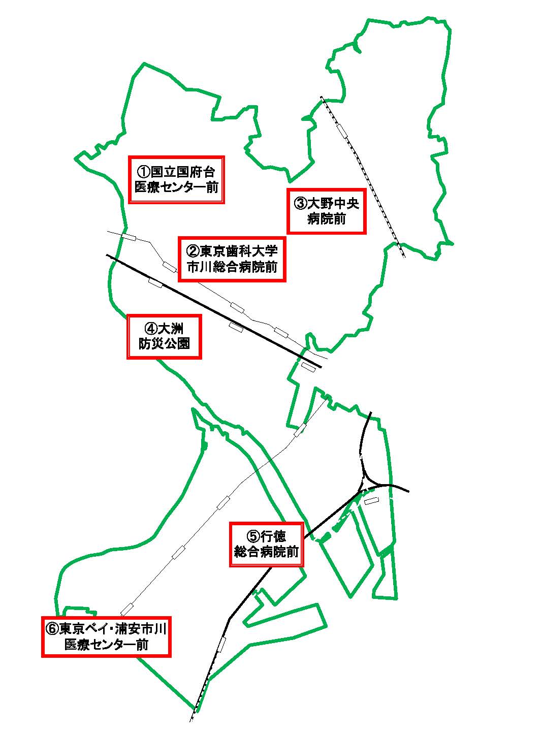 令和7年度医療救護所開設場所