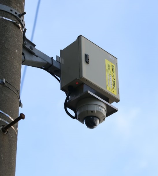 街頭防犯カメラの画像