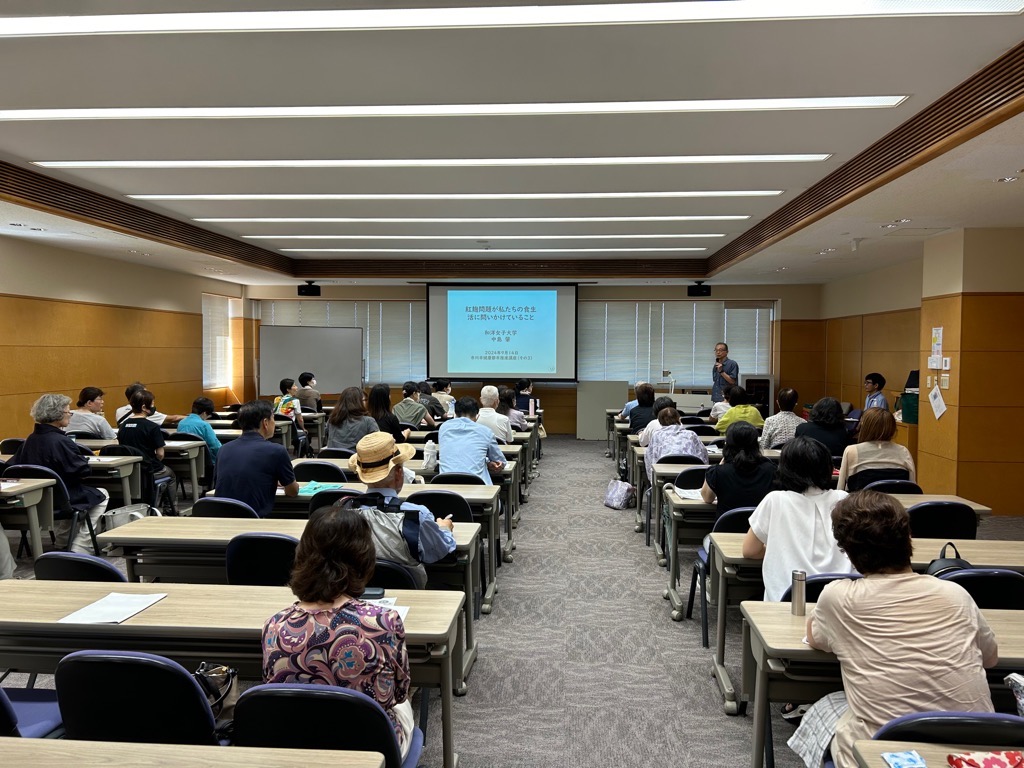 令和6年度健康都市推進講座（講義風景）