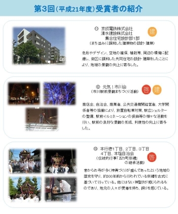 第3回受賞者の画像1