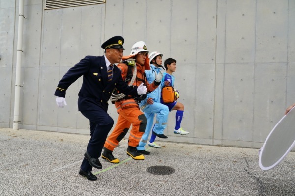 写真：撮影の様子