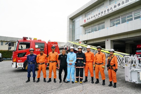 写真：撮影の様子