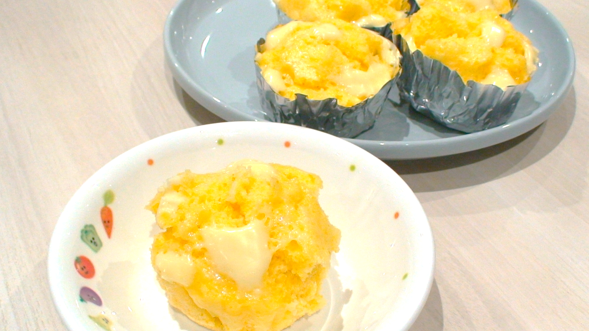 人参蒸しパンの画像