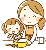 親子のイラスト