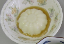 写真： 豆乳ゼリー