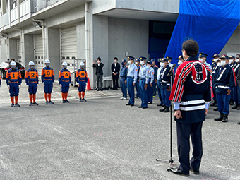 第29回全国消防操法大会出場に伴う 市川市消防団の激励会の画像